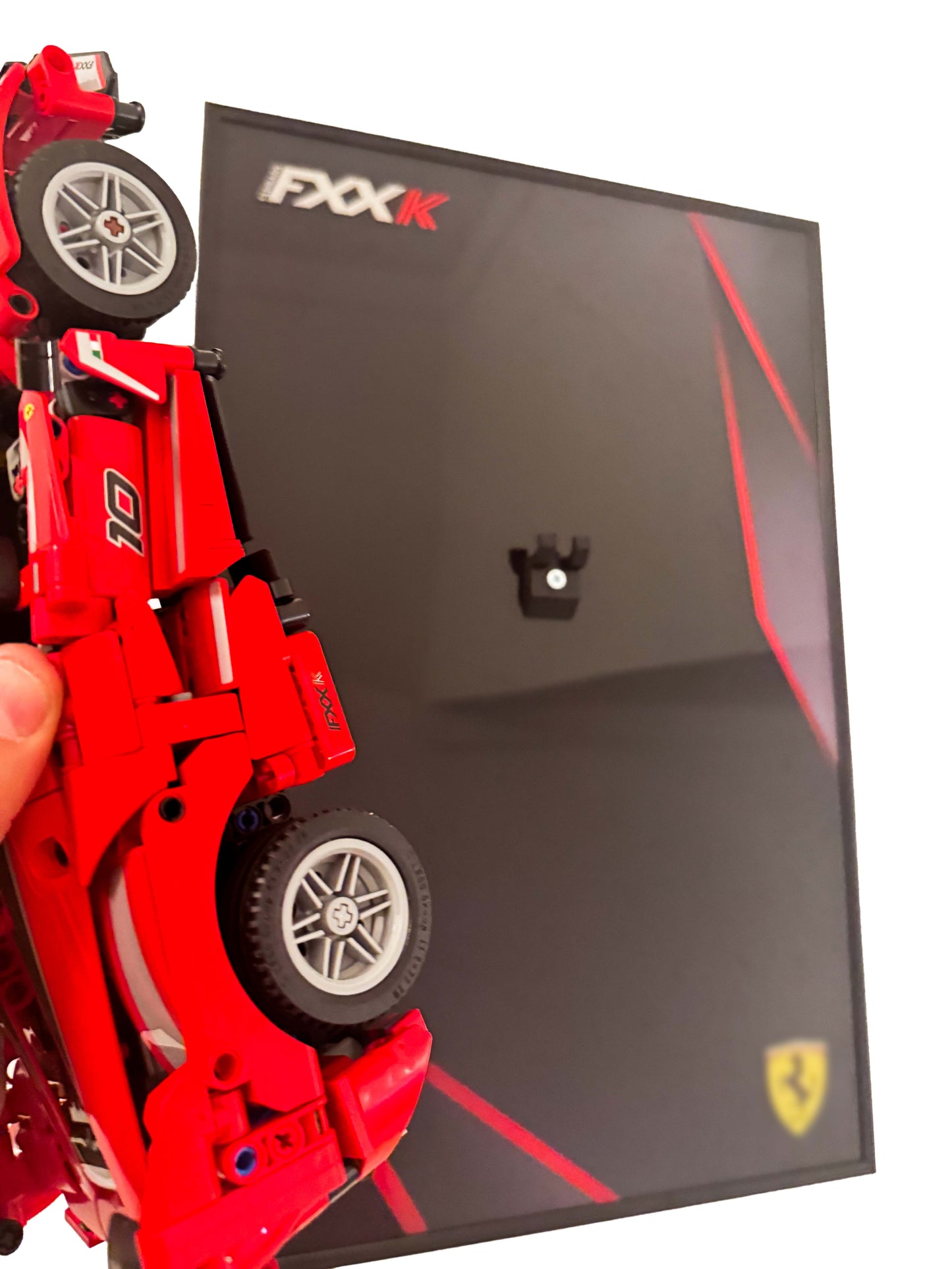 Aluminium Wall Mount Frame for LEGO® Technic Ferrari FXX K (42212) – 45x30cm