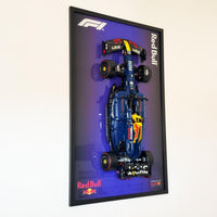 Premium Acrylic Wall Display PACK 2 IN 1 for LEGO® Red Bull + Ferrari SF-24 F1
