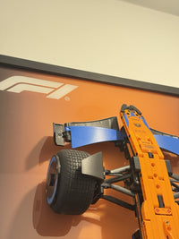 Premium Acrylic, Wood Wall Display for LEGO® Red Bull + Ferrari + AMG + McLaren